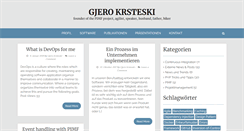 Desktop Screenshot of krsteski.de