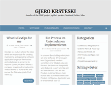 Tablet Screenshot of krsteski.de